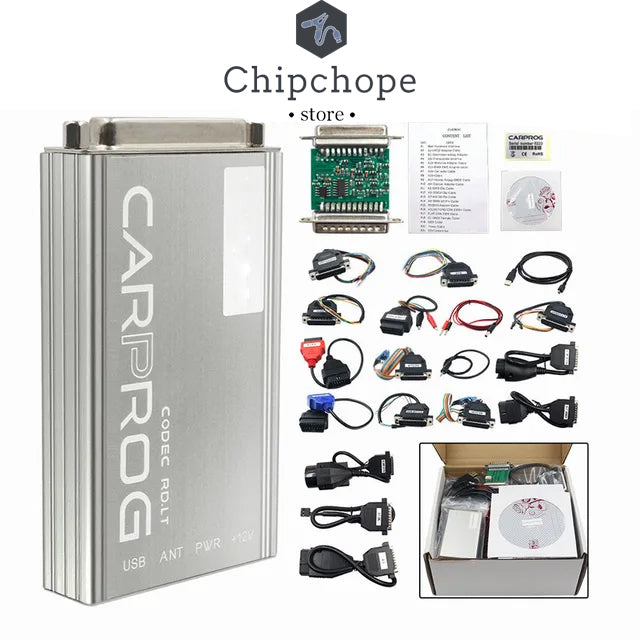 Carprog Versione Online Completa 2022 Programmatore ECU Full Con Adattatori