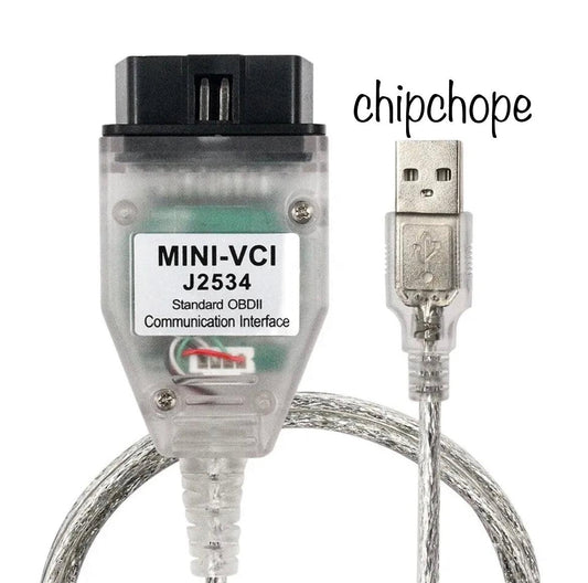 Cavo Diagnostico MINI VCI J2534 V18.00.008 TOYOTA LEXUS TIS Techstream V172021 - Chipchope