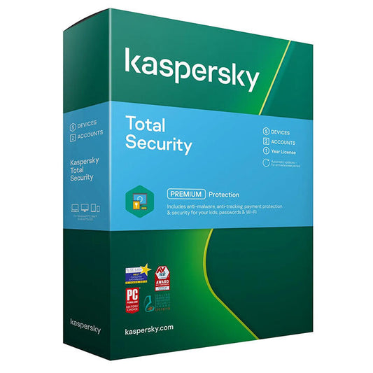 Kaspersky Total Security 2024 1 dispositivo 1 anno durata Licenza