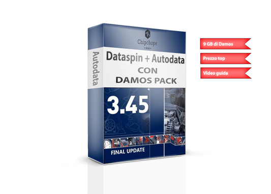 Dataspin + Autodata 3.45 Banca Dati Workshop Officina - Chipchope
