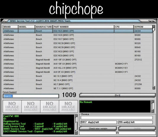 Immo Tool V1.2 Service Full Version 100% Testato - Chipchope
