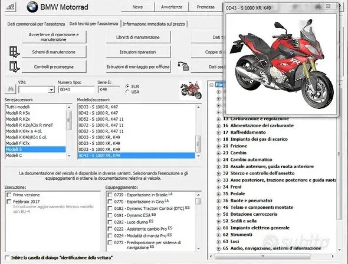 BMW Motorrad RSD 09/2017 Manuale Officina Workshop ISO File Multilingua - Chipchope